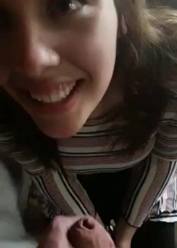 La tímida Probando verga 5