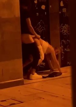 Argentina culeada y grabada en la calle 7