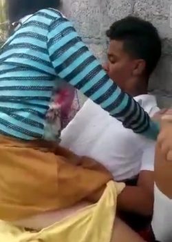 Estudiantes cogiendo en el monte 4